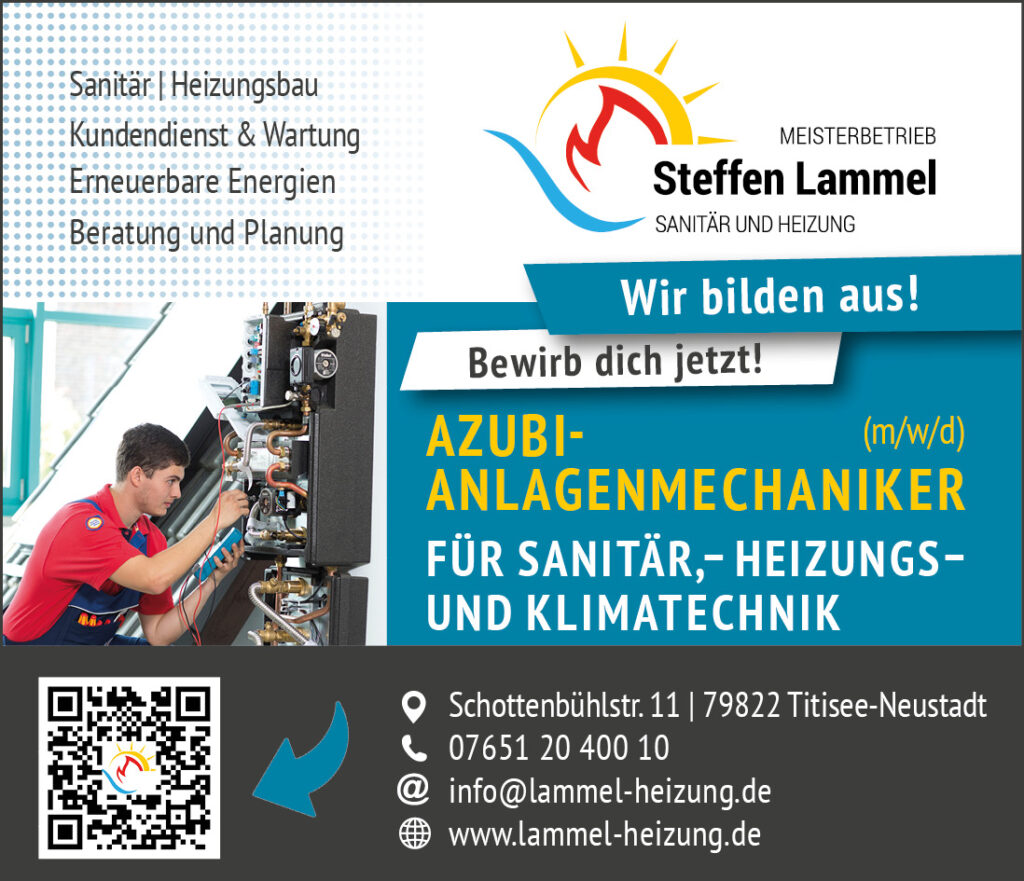 Anzeige Azubi-Anlagenmechaniker-SHK